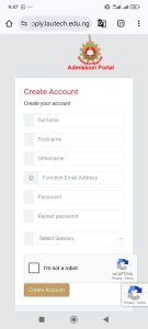 Lautech school fees payment step by step Guide