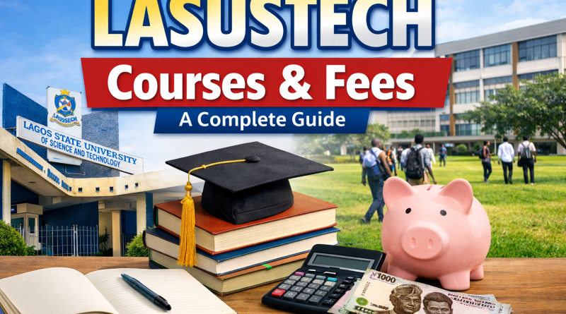 LASUSTECH Courses and Fees