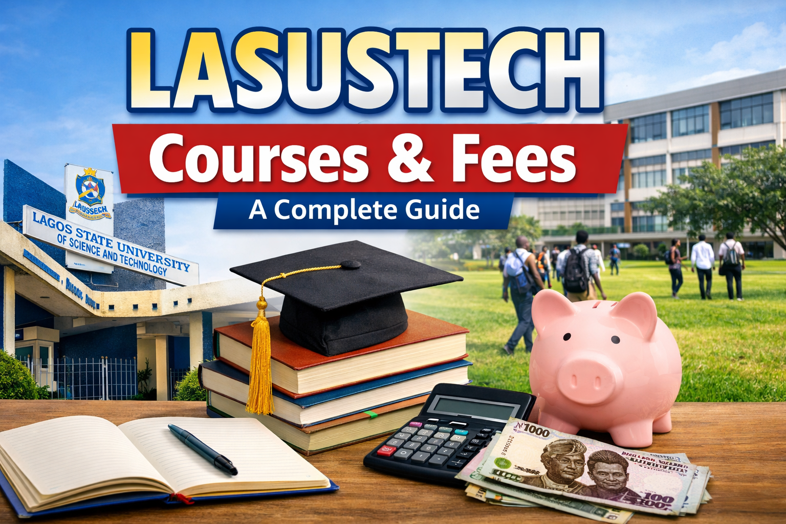 LASUSTECH Courses and Fees