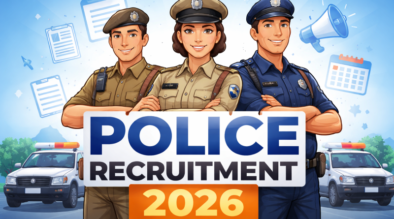 Police recruitment campaign 2026